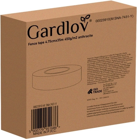 Πremium βάρος επιφάνειας 450 g/m² για στιβαρή και σταθερή περίφραξη