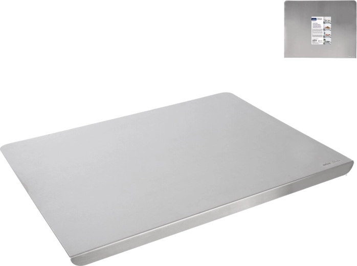 Ανοξείδωτη επιφάνεια ζύμης SILVERLINE 60 × 50 cm