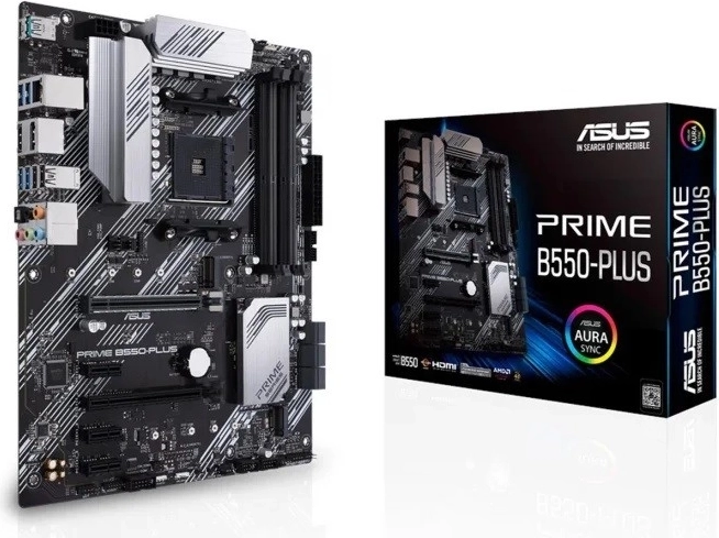 Asus Prime B550-PLUS ATX μητρική πλακέτα για AMD AM4 με HDMI/DP και M.2