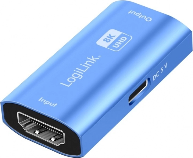 Επαναλήπτης HDMI 8K/60HZ HDCP2.3, μπλε αλουμίνιο