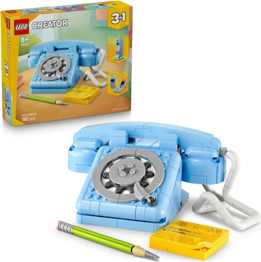 LEGO® Creator 3 σε 1 31174 Ρετρό τηλέφωνο