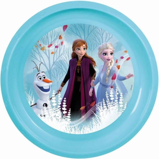 Επίπεδο πιάτο FROZEN 2 22 cm – ανοιχτό μπλε