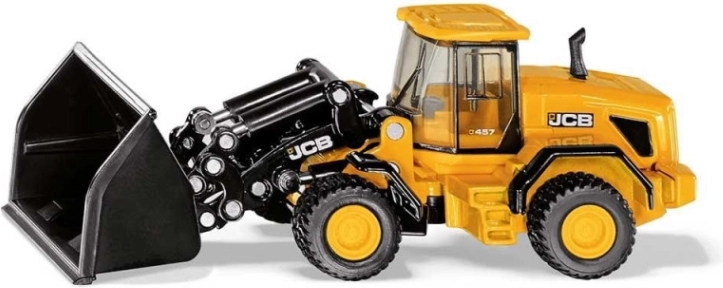 SIKU Super τροχοφόρος φορτωτής JCB με μπροστινό κουβά 1:87