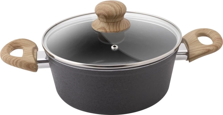 Κατσαρόλα Lamart Natur με καπάκι 18 cm