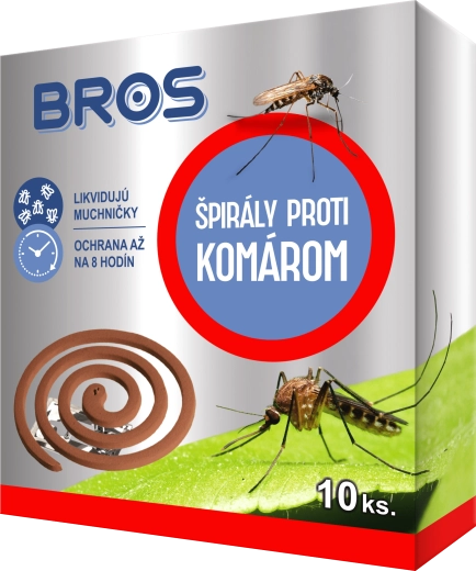 Bros σπιράλ κατά των κουνουπιών 10 τεμ.