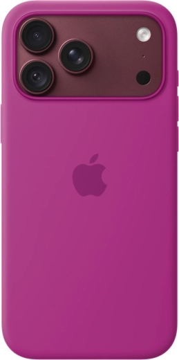 Θήκη σιλικόνης με MagSafe για iPhone 18 Pro Max – ματζέντα