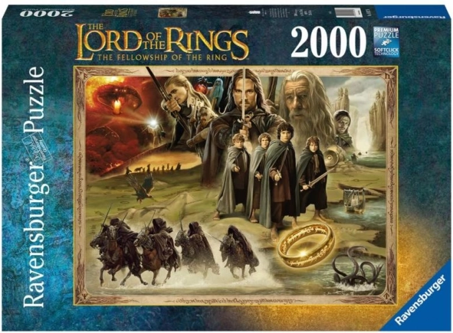 Παζλ 2000 κομματιών Ο Άρχοντας των Δαχτυλιδιών RAVENSBURGER