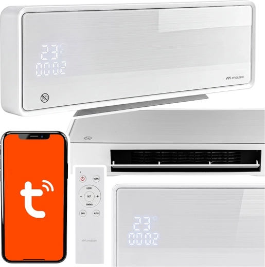 Αεροκουρτίνα Maltec PT5800W-WH WiFi με τηλεχειριστήριο - 1 τεμάχιο