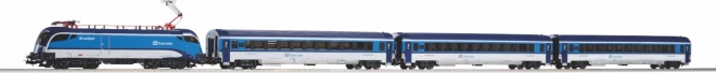 Σετ εκκίνησης PIKO επιβατικού τρένου ČD railjet taurus σε κλίμακα H0