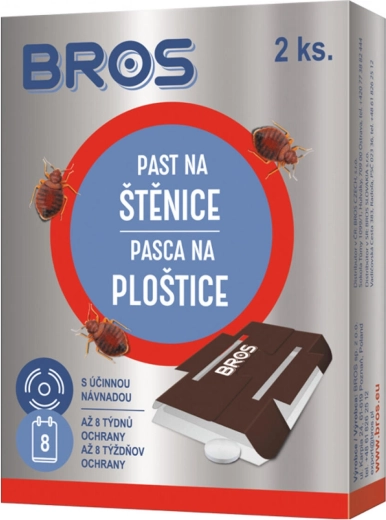 BROS κολλητική παγίδα για κοριούς (2 τεμ.)