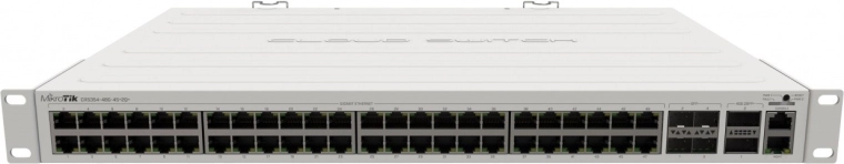 Διακόπτης 48× GbE με 4× SFP+ και 2× QSFP+ CRS354-48G-4S+2Q+RM