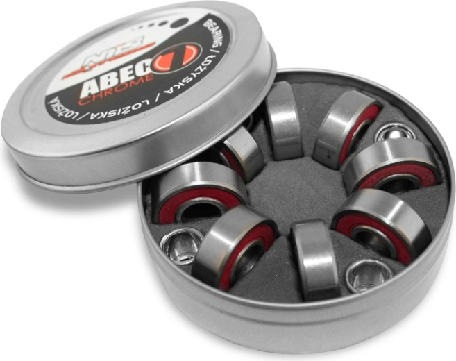Ρουλεμάν ABEC 7 RS Chrome NILS Extreme (8 τεμ.)