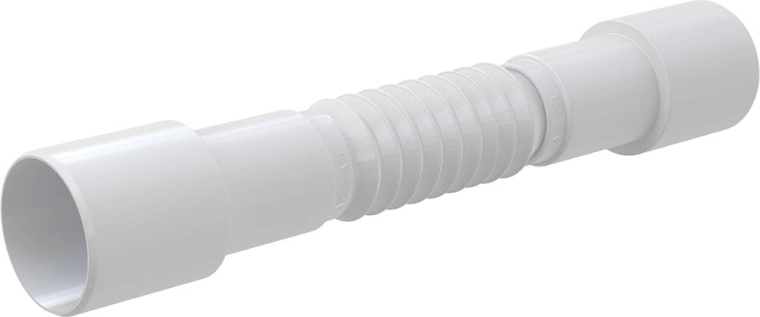 Εύκαμπτη μείωση αποχέτευσης 40/50 × 50/40 mm, ρυθμιζόμενο μήκος