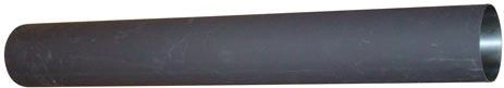 Καπνοσωλήνας 150 mm, μήκος 750 mm, πάχος 1,5 mm, μαύρος