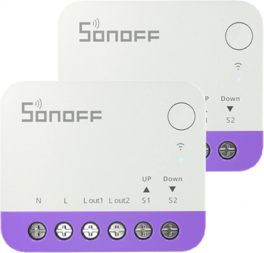Sonoff Mini-RBS Wi‑Fi έξυπνος διακόπτης για ρολά (2 τεμ.)