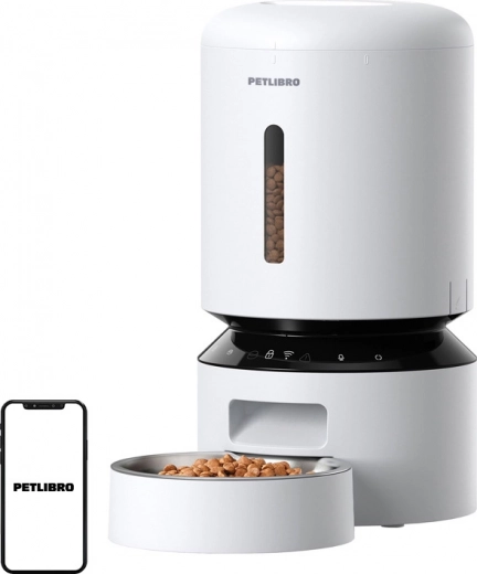 Αυτόματος Ταΐστρας Petlibro Granary WiFi 5L Λευκός