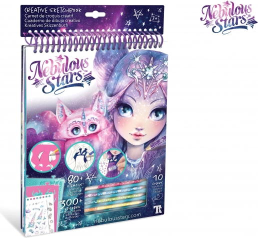 Δημιουργικό sketchbook Nebulia Nebulous Stars