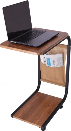 Σταθερή κατασκευή και κομψό σκούρο ξύλο