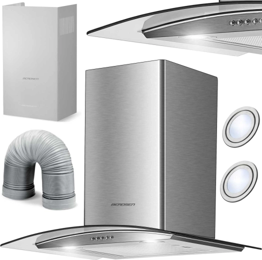 Καμινάδα απορροφητήρας κουζίνας 60 cm BERDSEN BT-202 Inox