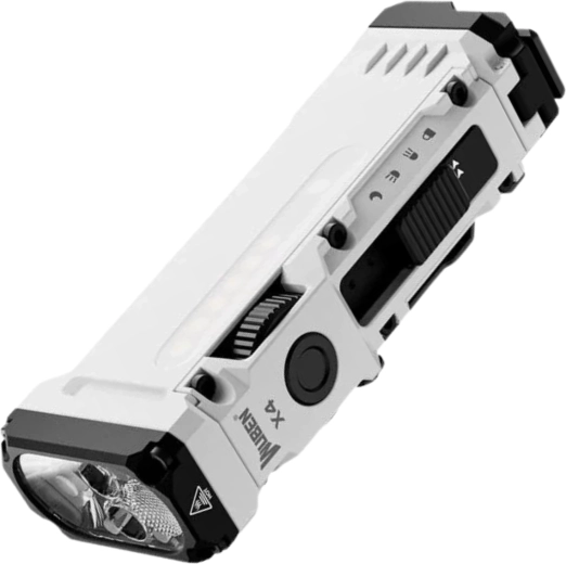 Wuben X4 λευκός φακός τσέπης 1500 lm