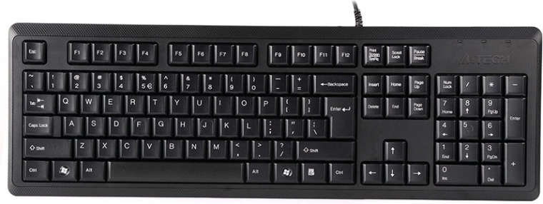 Ενσύρματο πληκτρολόγιο USB A4TECH KR-92