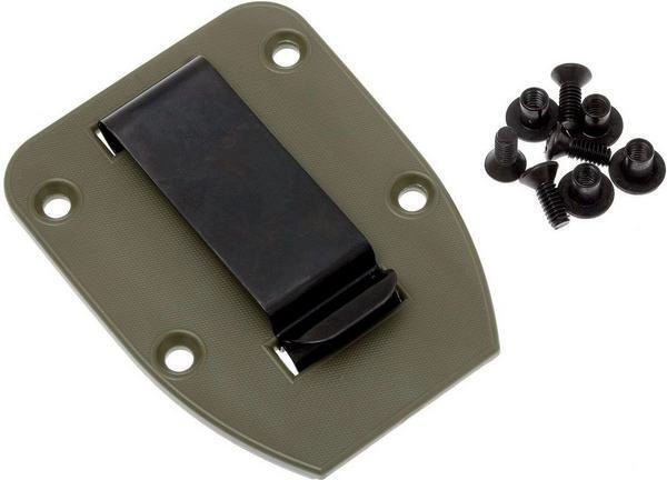 ESEE Clip Plate κλιπ για θήκη για μοντέλα 3 και 4, πράσινο