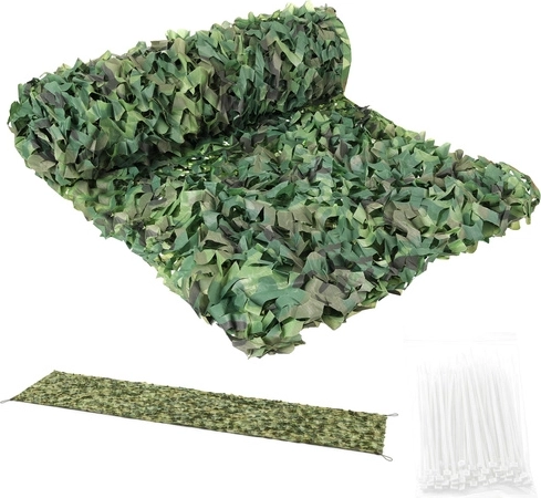 Δίχτυ παραλλαγής Gardlov woodland 2 × 5 m + 100 δεματικά καλωδίων