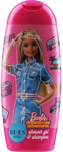 Barbie Dreamhouse αφρόλουτρο και σαμπουάν 2σε1 για παιδιά 250 ml