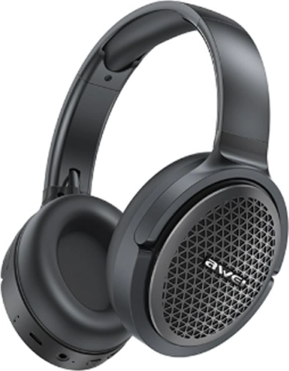 Ασύρματα ακουστικά over-ear Awei AT78 με ANC και ENC, μαύρα