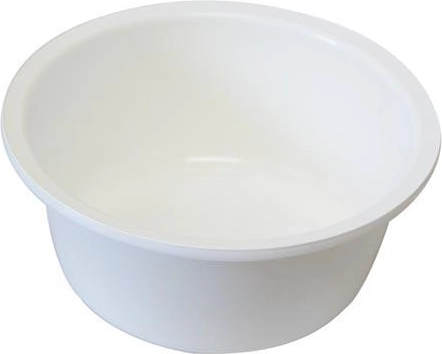 Πλαστική λεκάνη 42 cm λευκή