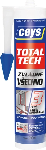 Καθολική κόλλα και σφραγιστικό 290 ml CEYS TOTAL TECH διαφανές