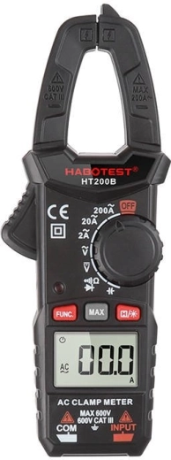 πολύμετρο δαγκάνας Habotest HT200B με οθόνη με οπίσθιο φωτισμό