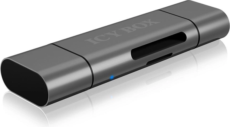 Icy Box αναγνώστης καρτών IB-CR200-C USB-C και USB-A