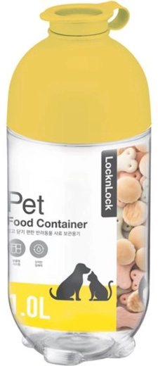 Δοχείο για ξηρά τροφή LOCK PET Interlock 1 l