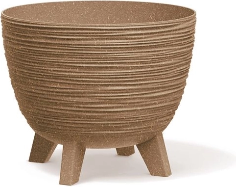 Γλάστρα Furu Eco Wood 29 cm, χρώμα Naturo Eco