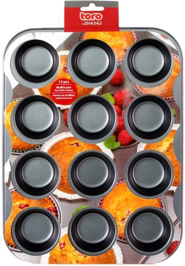 Φόρμα για muffins TORO για 12 τεμάχια 35 × 26,5 cm