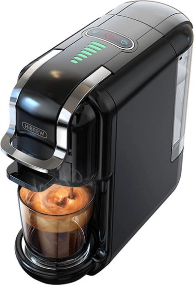 Μηχανή καφέ με κάψουλες 5 σε 1 HiBREW μαύρη
