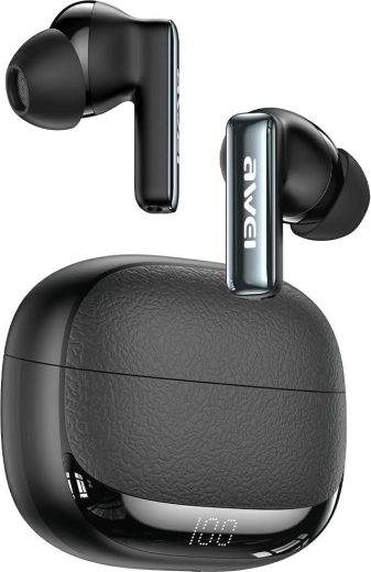 Awei TA19 ANC ασύρματα Bluetooth ακουστικά μαύρα