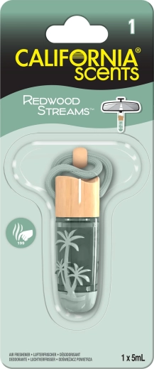 California Scents Redwood Streams αποσμητικό χώρου για αυτοκίνητο και εσωτερικό χώρο 24 τεμ.