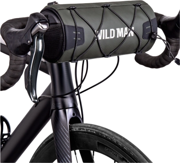 WildMan GX300 αδιάβροχη τσάντα για σκελετό και τιμόνι ποδηλάτου 2 l