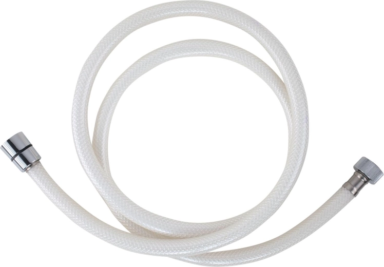 Εύκαμπτος σωλήνας ντους 150 cm PVC λευκός