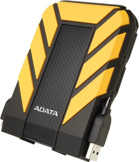 Εξωτερικός ανθεκτικός δίσκος ADATA DashDrive Durable HD710 2 TB 2.5" USB 3.1 – κίτρινο