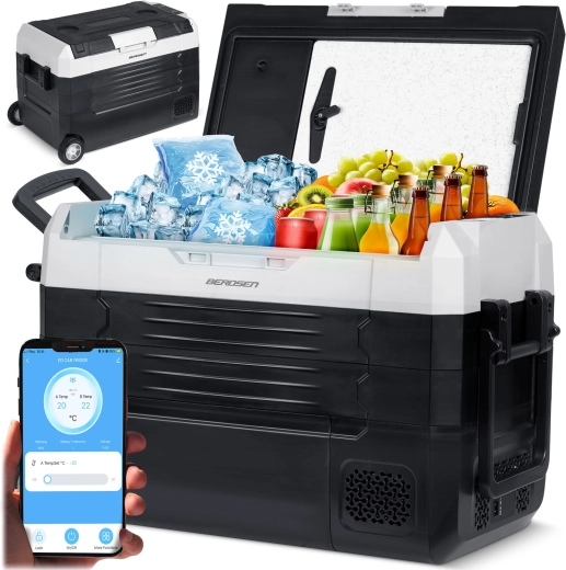 Αυτοψυγείο συμπιεστή BERDSEN Icemax 400 40 l – μαύρο-γκρι