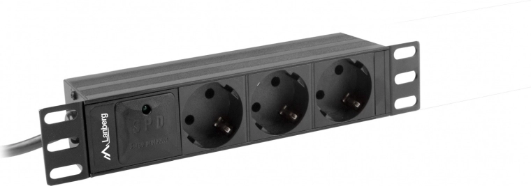 Τοποθέτηση σε rack 10″ σε μορφή 1U