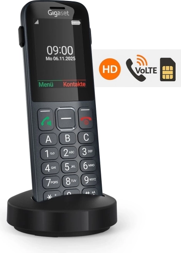 Gigaset Comfort 600 SIM 4G κινητό τηλέφωνο για ηλικιωμένους