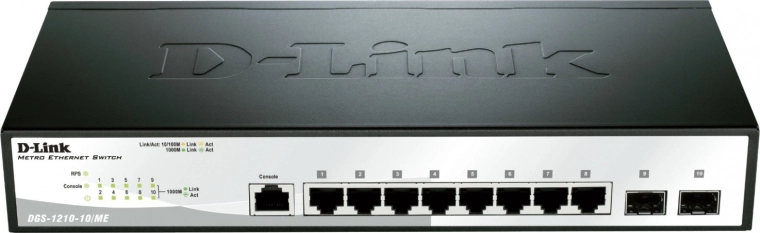 D-Link DGS-1210-10/ME/E διαχειριζόμενος gigabit switch
