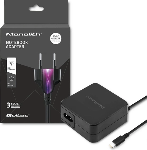 Φορτιστής τοίχου USB‑C 65 W με τεχνολογία Power Delivery – QOLTEC