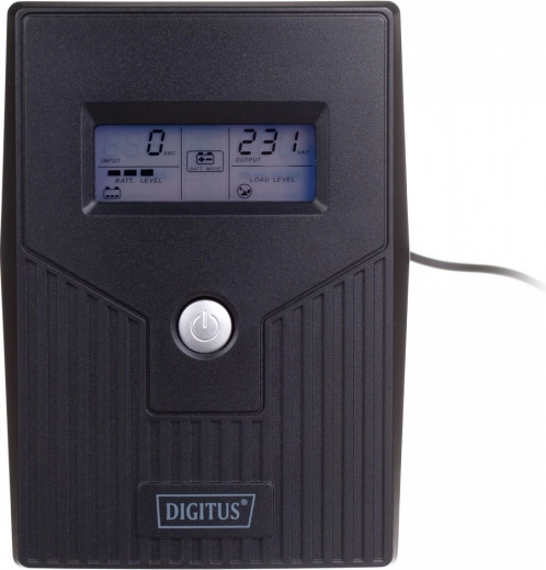 Εφεδρικό τροφοδοτικό DIGITUS UPS Line-Interactive LCD 800VA/480W