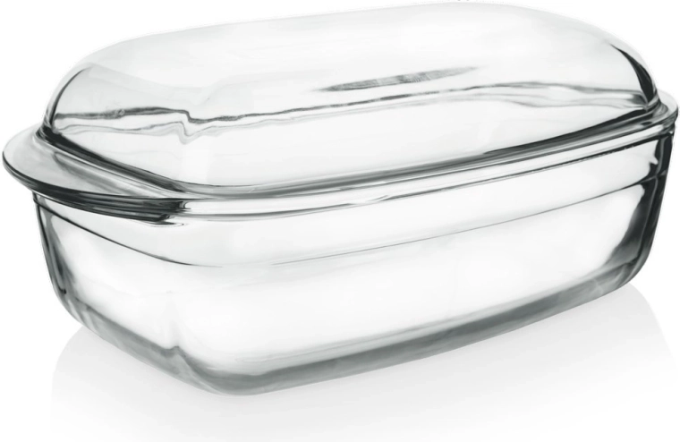 Γυάλινο ταψί με καπάκι 2,9 l, 32,5 × 19 × 13 cm