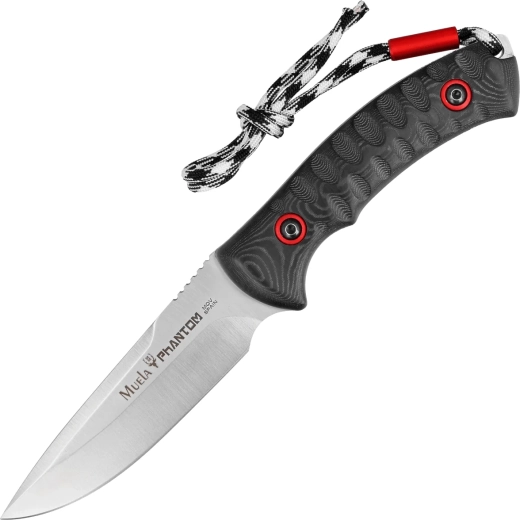 Muela Phantom καθολικό μαχαίρι 12 cm με micarta και δερμάτινη θήκη